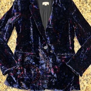 Elegant Velvet Women's Jacket